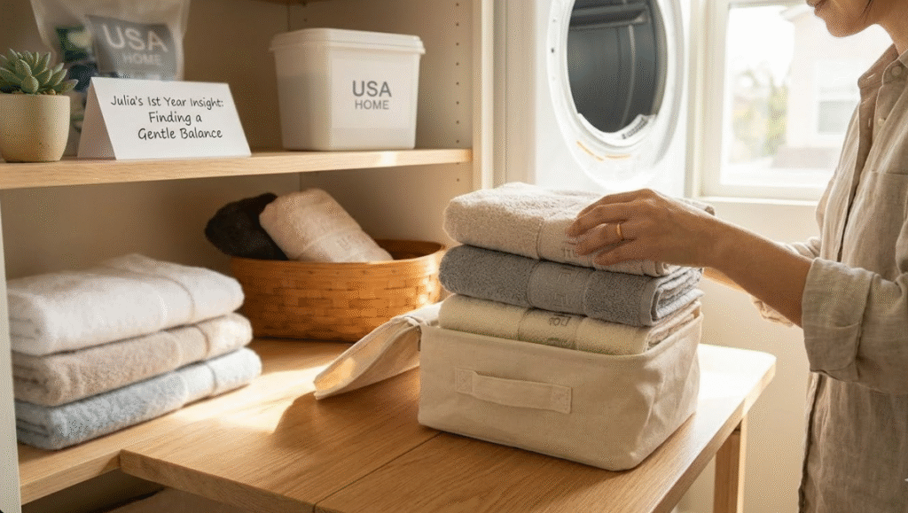 캘리포니아 1년 살기 후기 미국 마트 수건과 한국 수건 실사용 비교