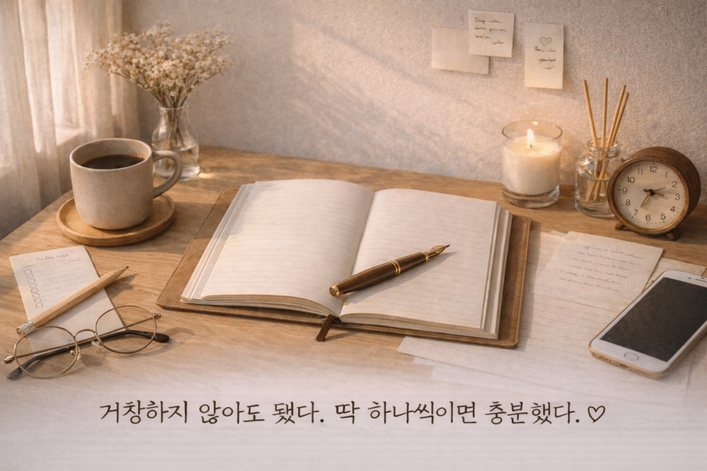 오후 두 시의 기록 나만의 루틴을 만들다.