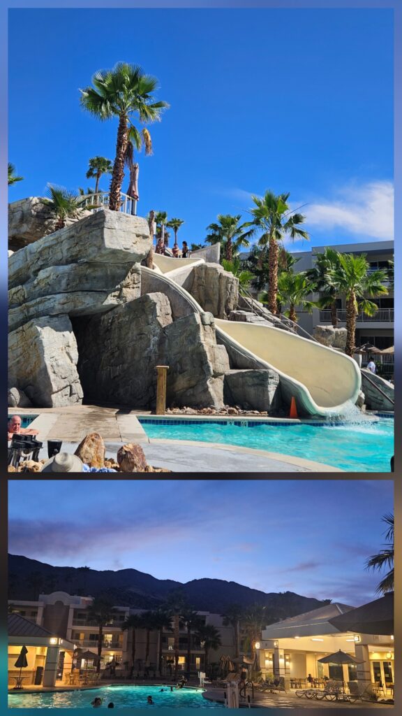 힐튼 바케이션 클럽 팜스프링스 수영장 슬라이드