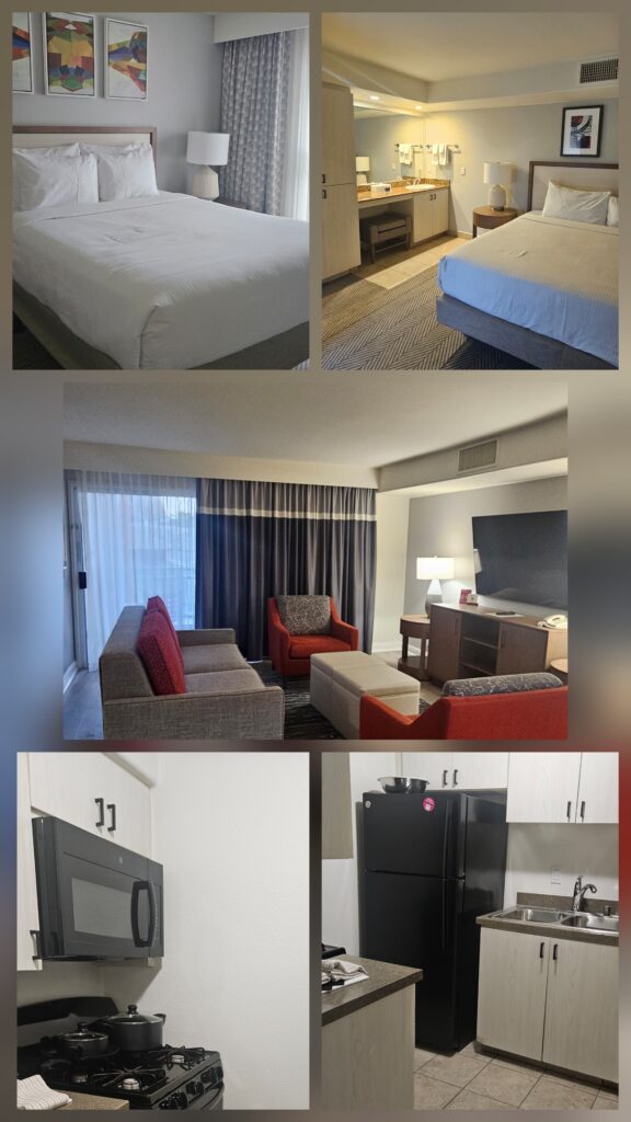 힐튼 팜스프링스 2베드룸 내부 풀키친